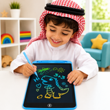 لوح كتابة مقاس 10 بوصة ، لوح رسم للكتابة قابل للمسح وإعادة الاستخدام، ألعاب تعليمية